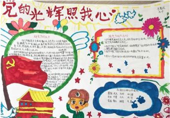 2020建党节手抄报图片好看