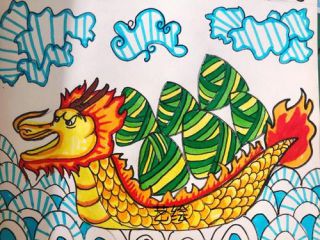 描写端午节的作文小学生范文一年级【五篇】