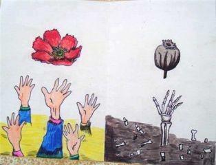 小学生禁毒作文800字