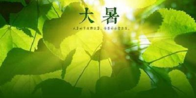 24节气大暑养生短信问候语
