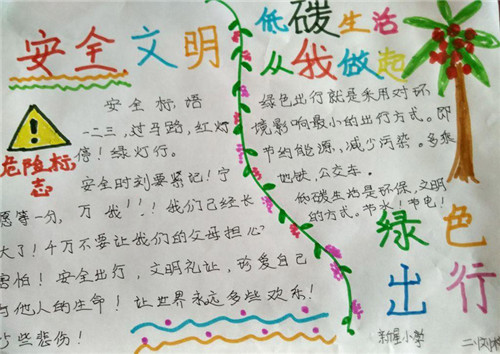 1594205250844989.jpg 2020绿色低碳全面小康手抄报图片最新大全