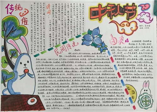 1594716844739725.jpg 2020小学生中秋节手抄报图片设计大全精选