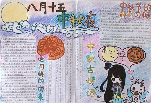 1594716844869203.jpg 2020小学生中秋节手抄报图片设计大全精选