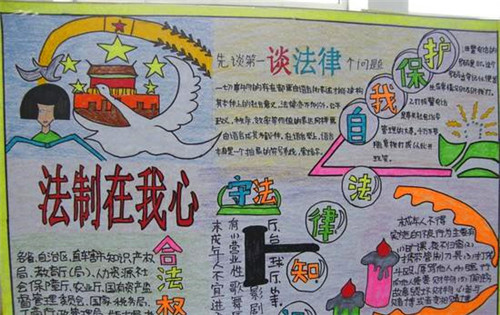 1597733048105889.jpg 三年级民法典手抄报简笔绘画