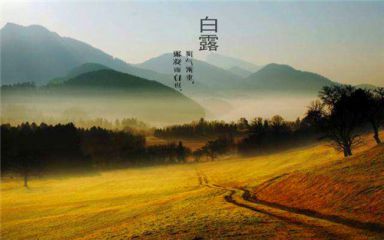 2020白露早安祝福语朋友圈说说