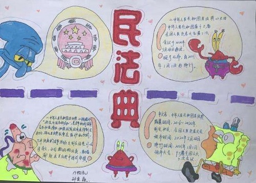 1600392368105443.jpg 小学生民法典手抄报内容简单易画