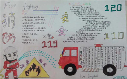 1604628366528676.jpg 关注消防安全手抄报图片2022最新