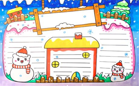 大雪节气手抄报黑板报内容素材