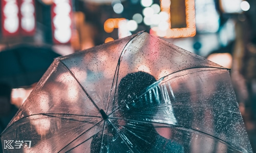 下雨的文案短句唯美240句