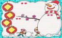 大雪节气手抄报绘画图片一等奖