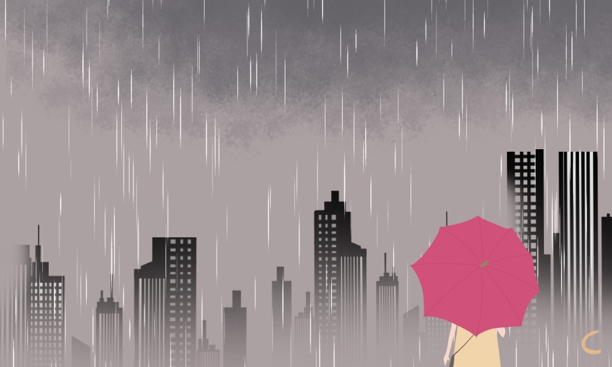 适合下雨天发的朋友圈句子