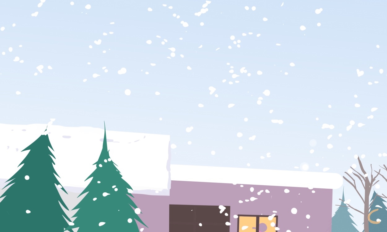 下雪了文案短句干净